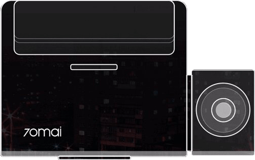 Четкая ночная съемка Xiaomi 70mai Dash Cam Lite